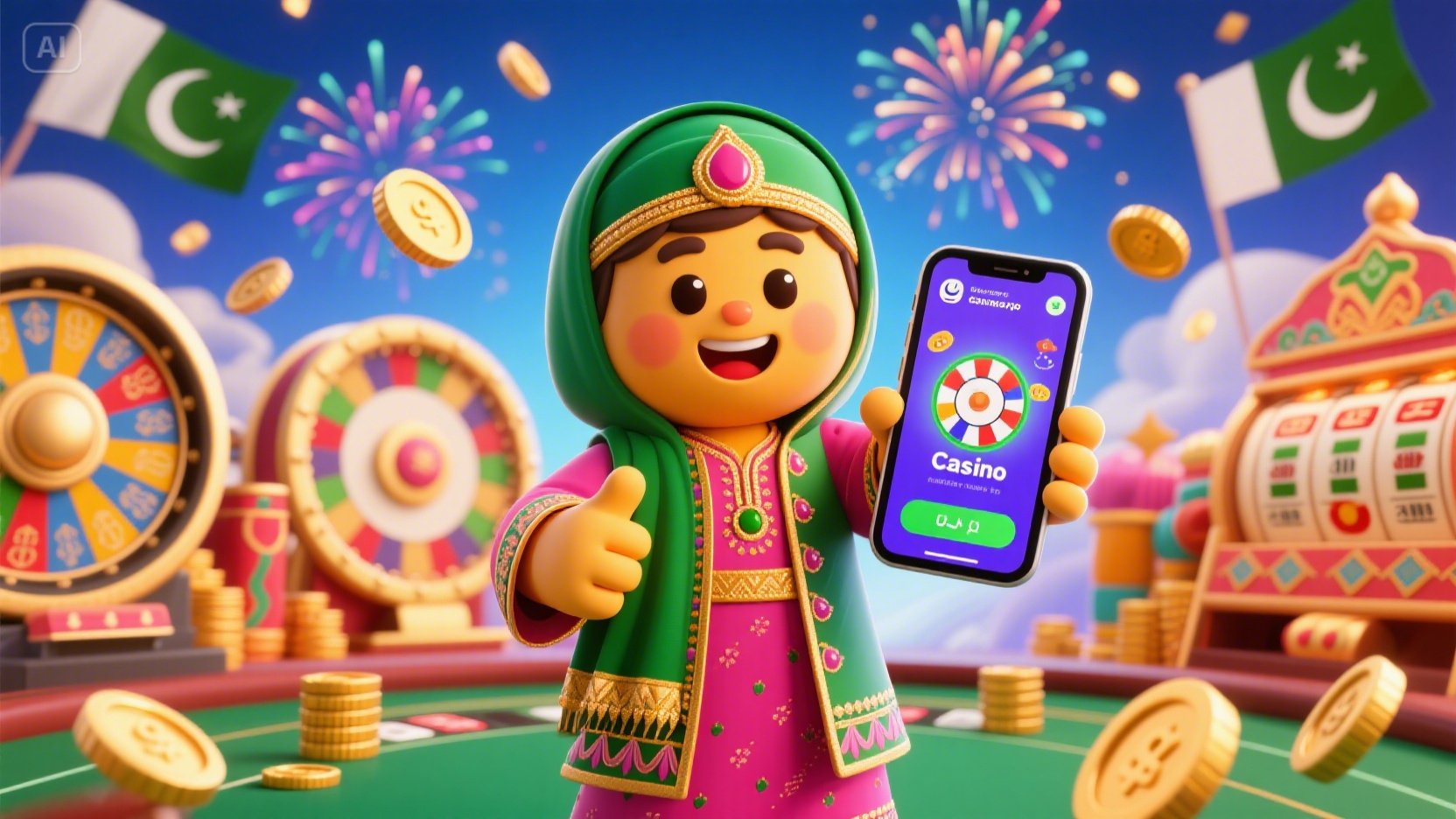 Treasure Spins CasinoMake your first recharge now and receive 200% instantly! Pakistani users can play trusted casino games, win big, and withdraw money using safe local payment systems.